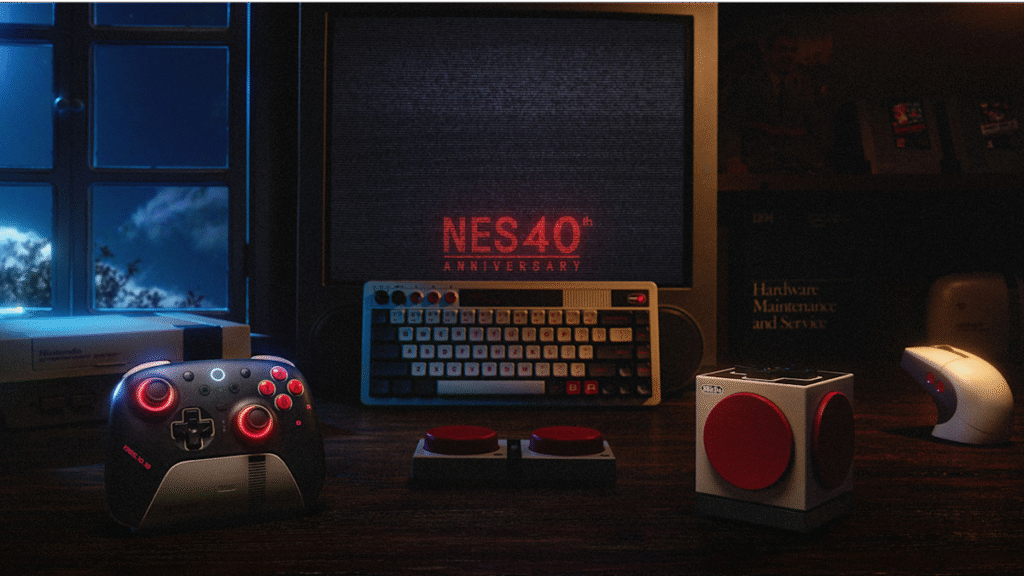 8BitDo drops an NES-inspired collection for the console’s 40th anniversary 8BitDo drops an NES-inspired collection for the console's 40th anniversary