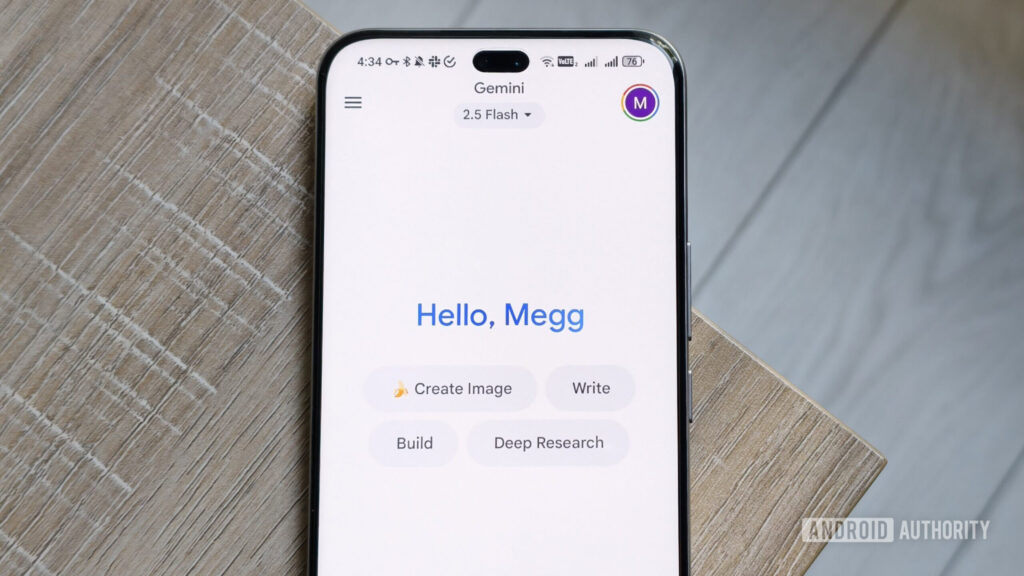It’s the little things: 4 quality-of-life updates I want to see in Gemini gemini app on a smartphone screen with a greeting