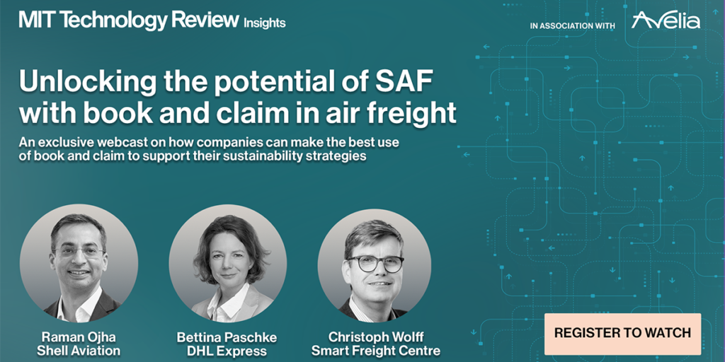 Unlocking the potential of SAF with book and claim in air freight Unlocking the potential of SAF with book and claim in air freight