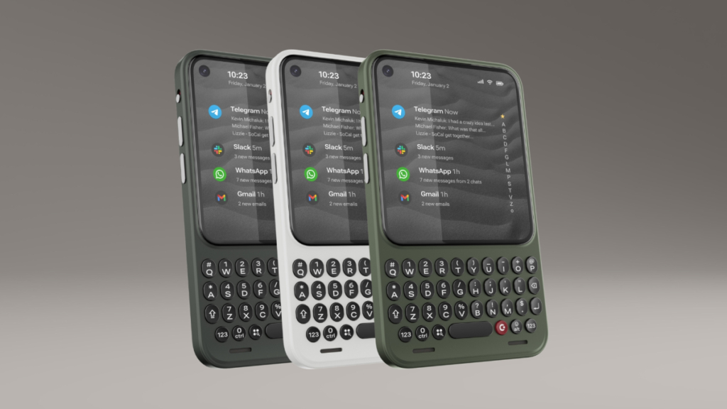 Clicks debuts its own take on the BlackBerry smartphone, plus a $79 snap-on mobile keyboard Clicks debuts its own take on the BlackBerry smartphone, plus a $79 snap-on mobile keyboard