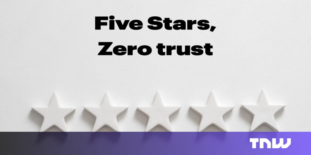 Five stars, Zero trust Five stars, Zero trust