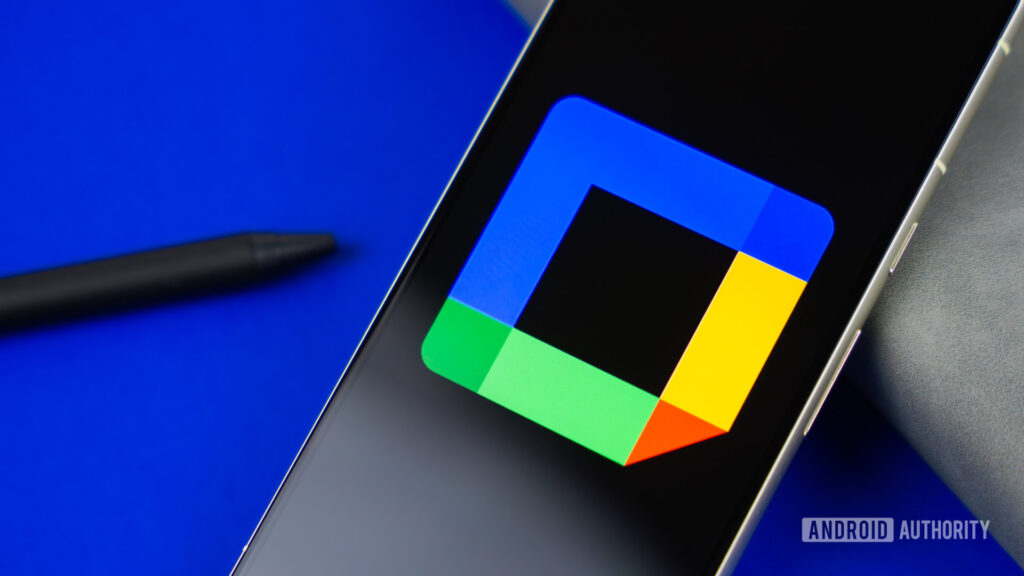 Google Calendar is making it easier to track of all your calendars Google Calendar logo on smartphone with other items stock photo (4)