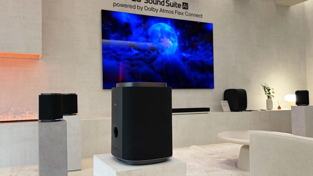 LG has released pricing for its new Sound Suite speaker lineup LG has released pricing for its new Sound Suite speaker lineup
