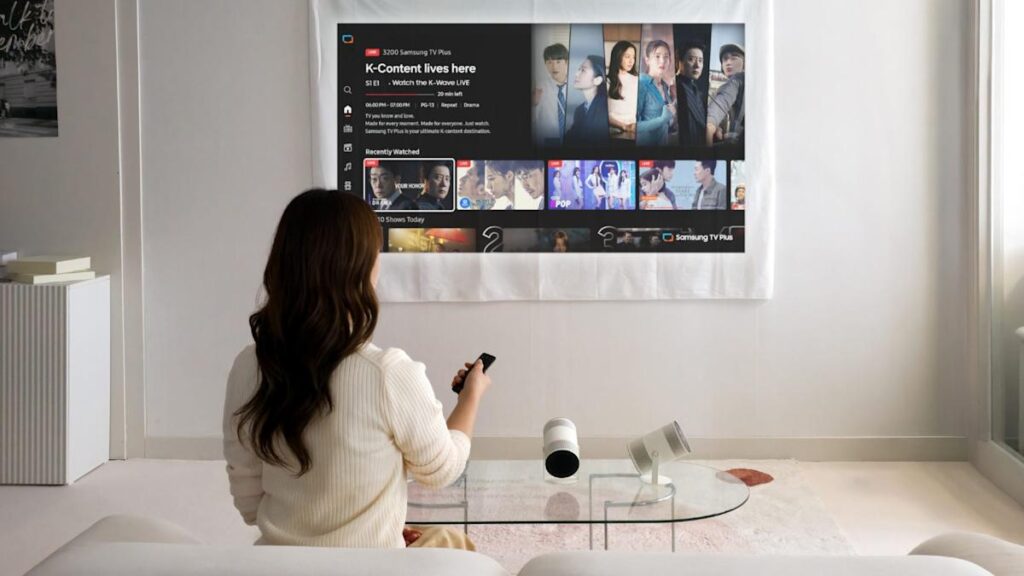 Samsung’s latest Freestyle portable projector is brighter and smarter Samsung's latest Freestyle portable projector is brighter and smarter