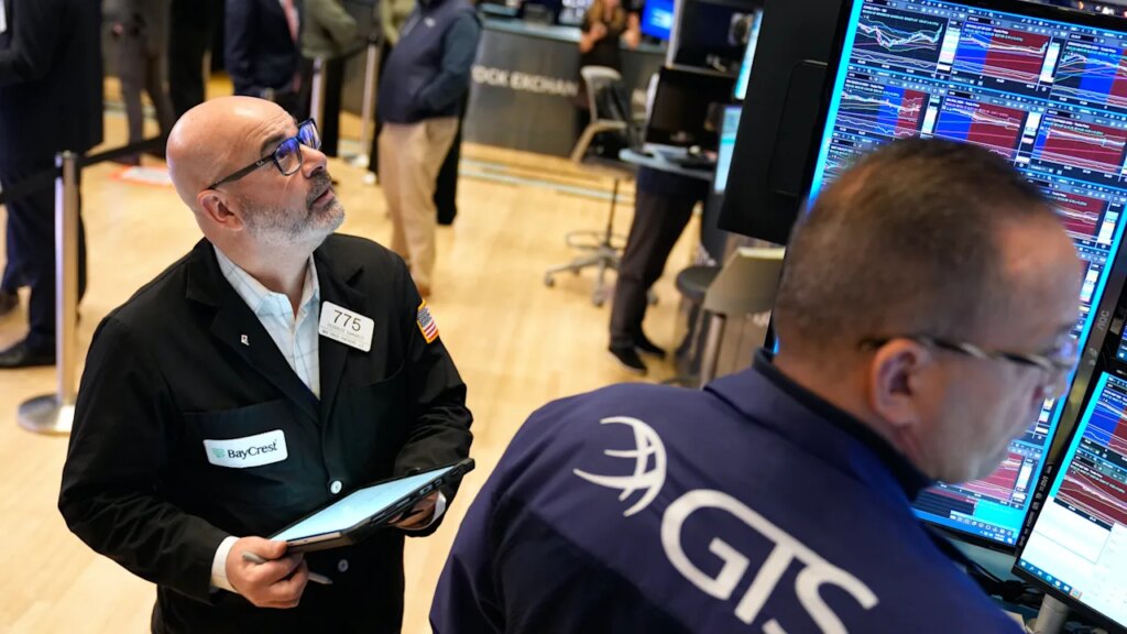 Stock market surges on Big Tech gains, nearing records Stock market surges on Big Tech gains, nearing records