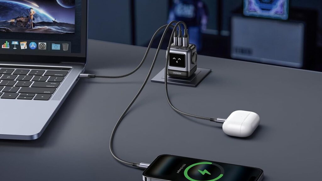 The UGREEN Uno 65W GaN wall charger is just $34 right now UGREEN Uno 65W 3 Port GaN Fast Charger Press Image