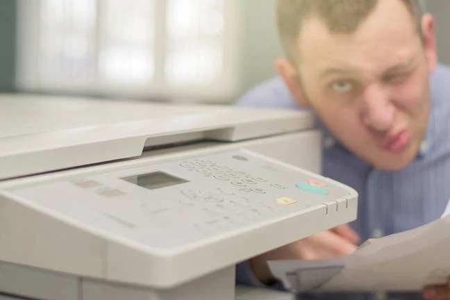 User destroyed a printer by trying to fix a paper jam • The Register User destroyed a printer by trying to fix a paper jam • The Register