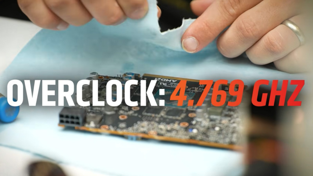 AMD Breaks GPU Frequency Record With 4.77GHz 9060 XT AMD Breaks GPU Frequency Record With 4.77GHz 9060 XT