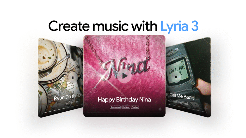 I tried Gemini’s new Lyria 3 in-app AI song generator — and it turned my to-do list into a punk rock anthem Lyria 3