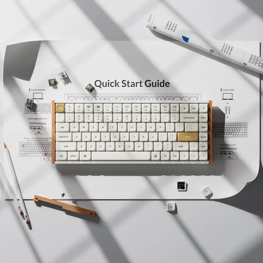 Keychron Launches Two New K3 Low-Profile Custom Keyboards On Kickstarter Keychron Launches Two New K3 Low-Profile Custom Keyboards On Kickstarter
