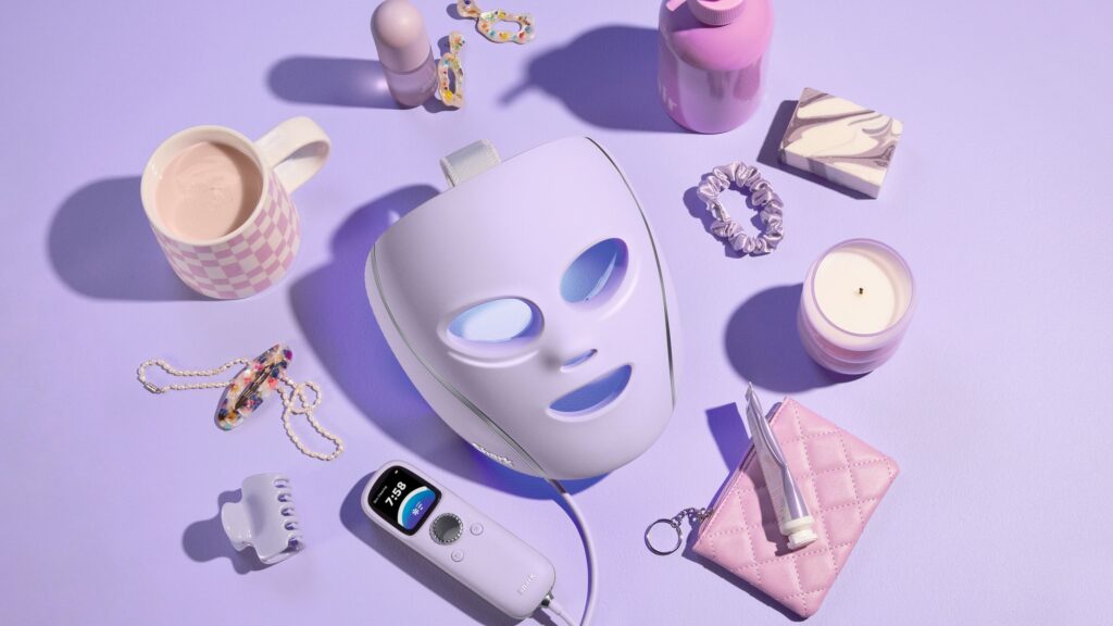 Light it up, skincare lovers: Shark Beauty's Cryoglow LED face mask is arriving in Australia next month