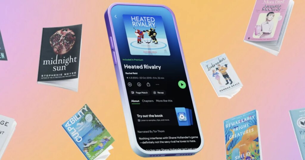 Spotify’s new Page Match feature can now sync your audiobooks with physical books Spotify’s new Page Match feature can now sync your audiobooks with physical books