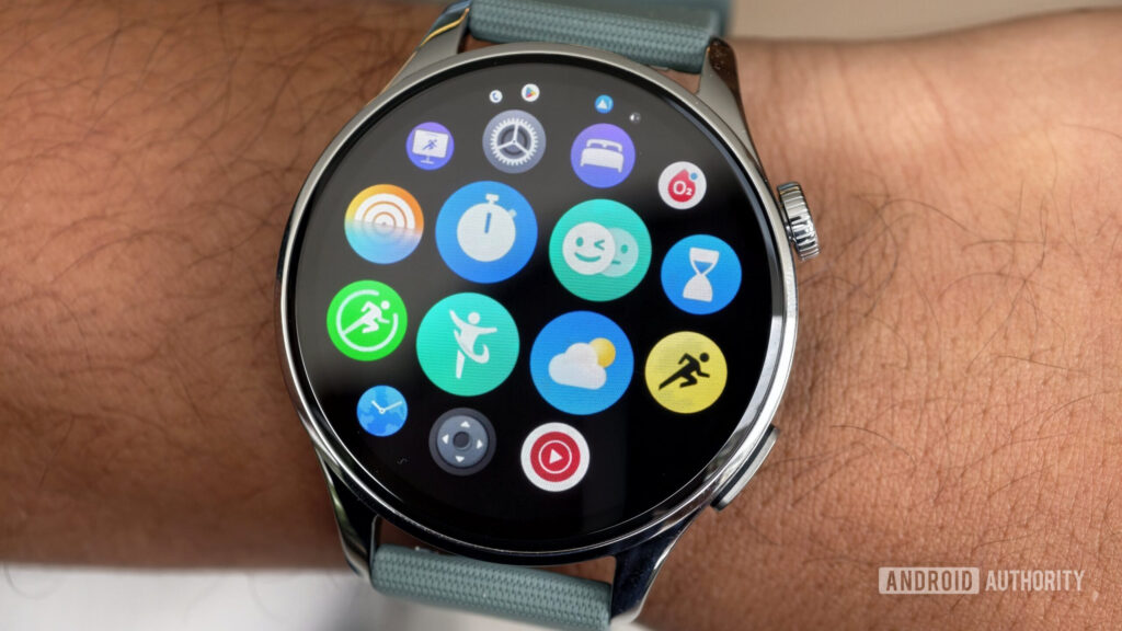 The Xiaomi Watch 5 mixes gesture controls and serious endurance- Android Authority Xiaomi Watch 5 on wrist