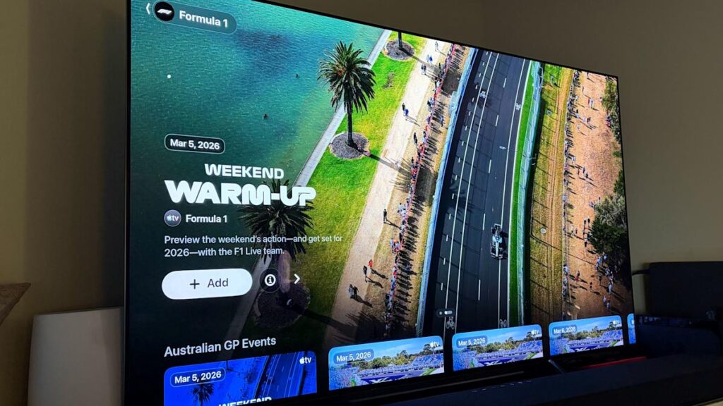 There’s a dedicated channel for Formula 1 in the Apple TV app now There's a dedicated channel for Formula 1 in the Apple TV app now
