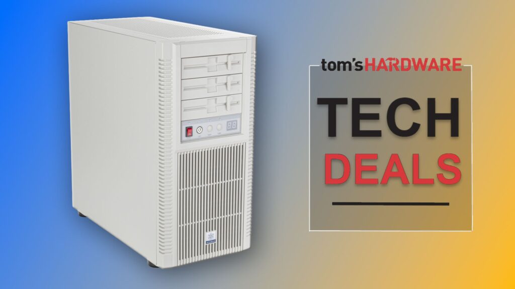 90’s styled retro tower case hits an all-time low — save $30 on the Silverstone FLP02W PC case Silverstone Technology FLP02W case