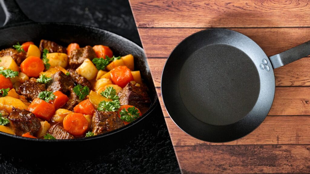 Cast iron versus carbon steel cookware: Everything you need to know Cast iron versus carbon steel cookware: Everything you need to know