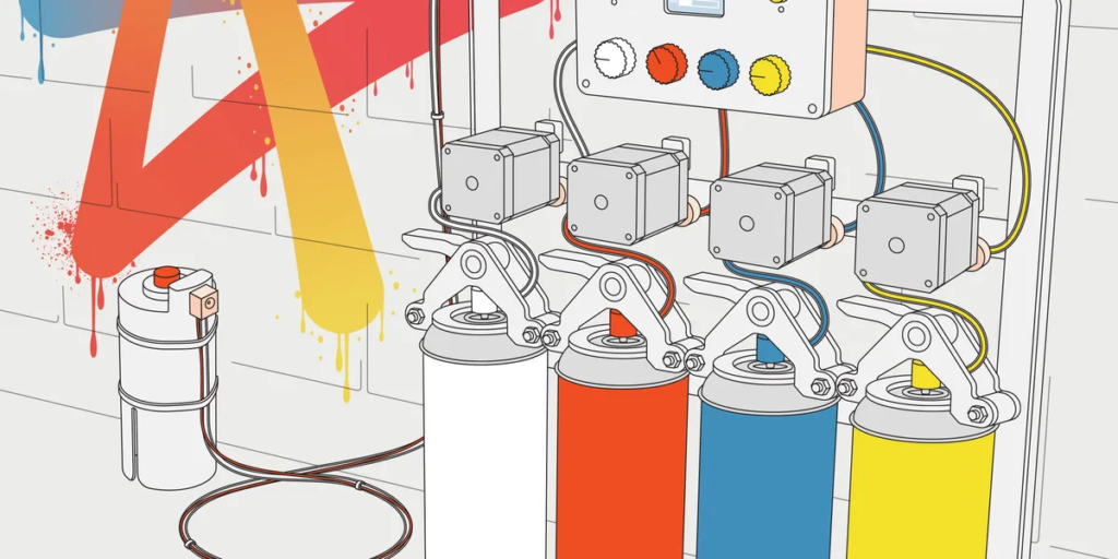 DIY Spray Paint Mixer for Custom Colors