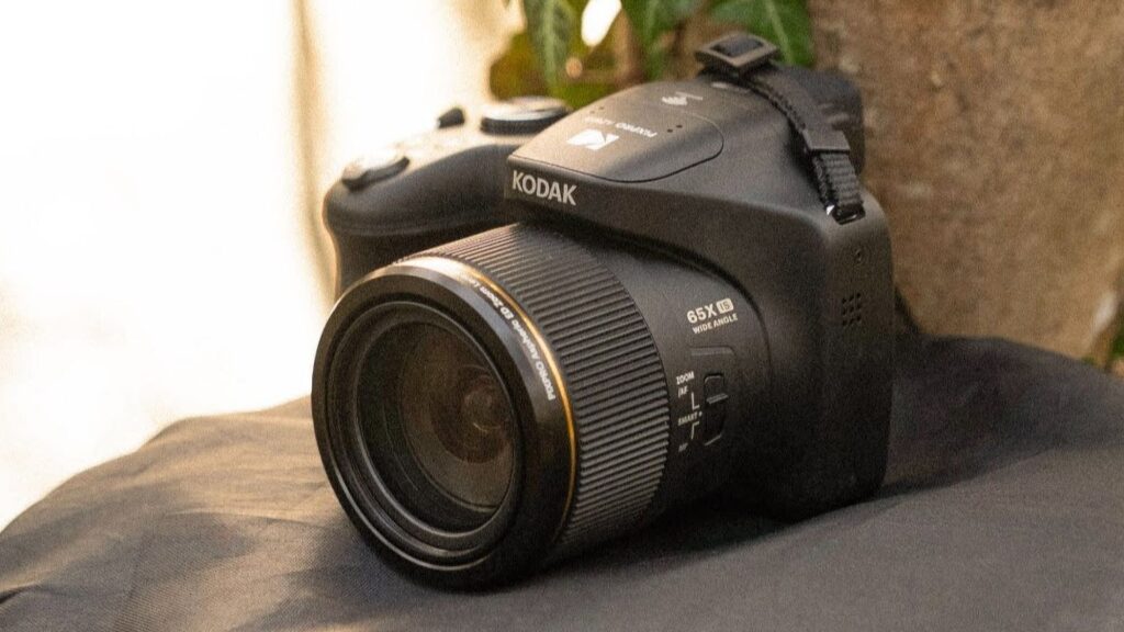 Kodak’s 65x zoom ‘bridge’ camera is back – but I’m not about to take it on safari Kodak PixPro AZ653 bridge camera in the shade on a bright day