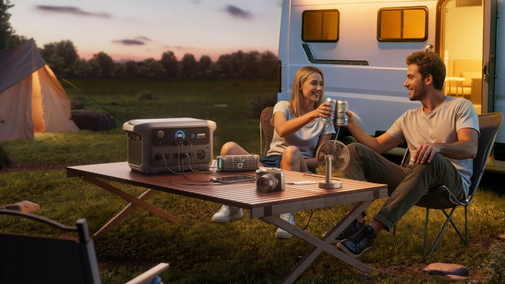 Need a power station? These two Anker ones are nearly half off Anker SOLIX C2000 Gen 2 power station used while camping