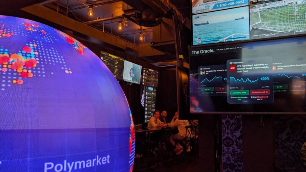 Pints meet prop bets: Polymarket’s “Situation Room” pop-up bar in DC Pints meet prop bets: Polymarket’s “Situation Room” pop-up bar in DC