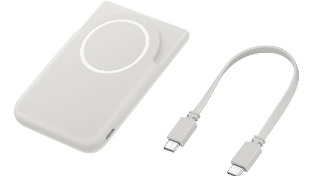 Samsung’s Qi2 magnetic battery for the Galaxy S26 is now on sale Samsung Magnet Wireless Battery Pack with USB-C cable