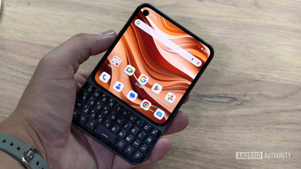 This Android phone with a QWERTY keyboard is already a hot seller Unihertz Titan 2 Elite in hand