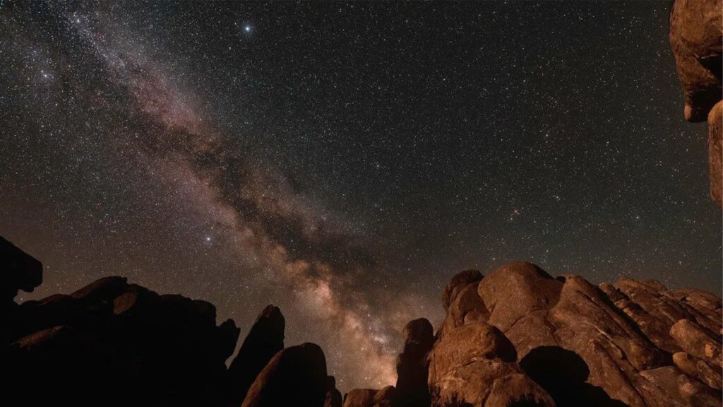 A Trio of Stars: The Spring Triangle Is Here. How to See It A photograph of various stars in the sky