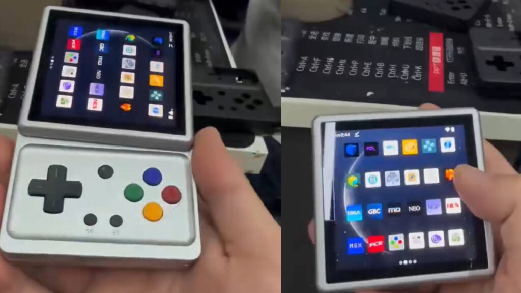ANBERNIC’s screen-flipping handheld finally has a name Anbernic handheld 5