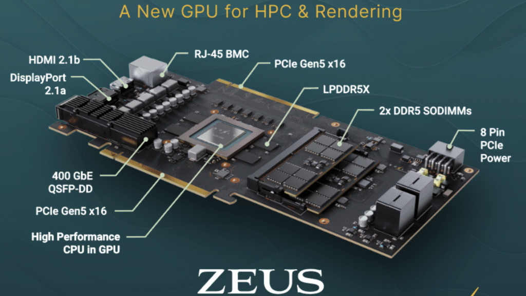 Bolt Graphics tapes out its first Zeus GPU test chip on TSMC 12nm — firm touts 17x lower cost of compute The Zeus 1c26-032