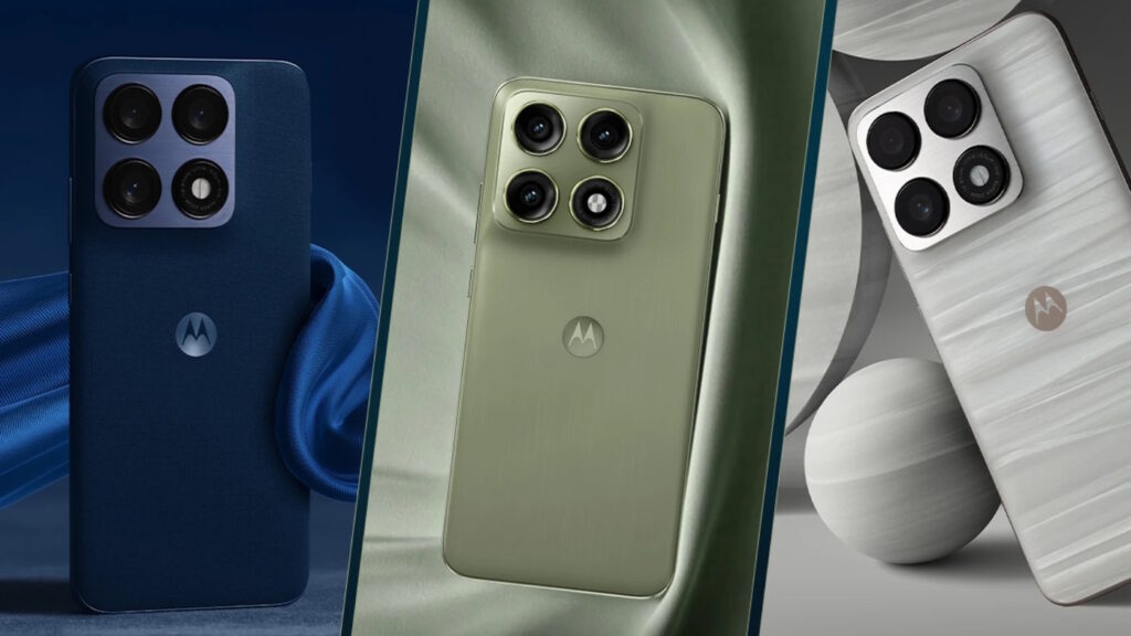 Motorola Edge 70 Pro launches with unique colors and finishes Moto Edge 70 Pro Official colors