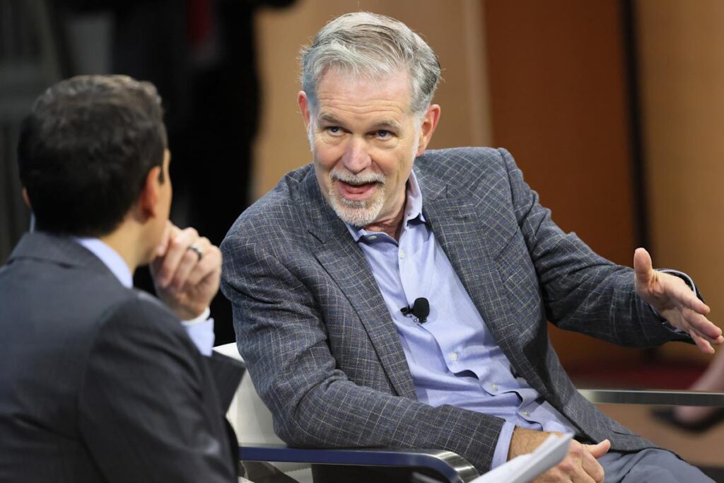 Reed Hastings is leaving Netflix after 29 years Reed Hastings is leaving Netflix after 29 years