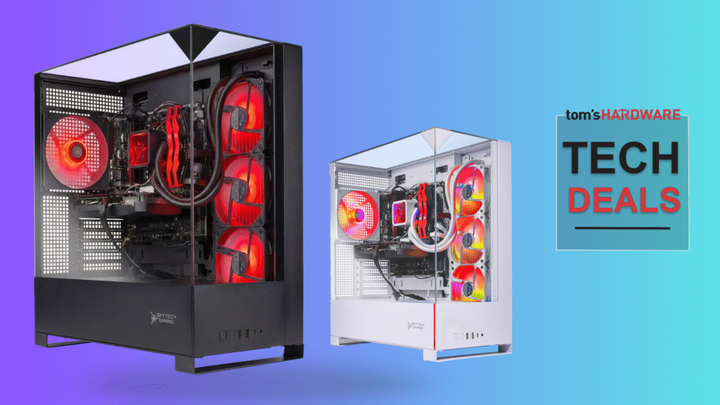 Score an RTX 5070 prebuilt with a Ryzen 7 7700X & 16 GB of DDR5 for $650 off — Stack these promo codes to save on Skytech Gaming’s high-end systems Skytech Gaming Shadow 5 and Archangel 5 prebuilts featuring RTX 5070