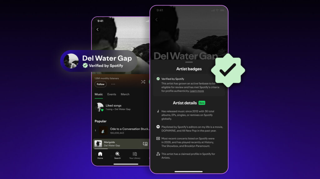Spotify’s New Verification Badge Shows That Music Is Not AI-Generated Spotify's New Verification Badge Shows That Music Is Not AI-Generated
