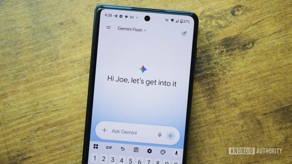 4 reasons why the gap between Gemini and ChatGPT is closing Gemini app on an Android phone.