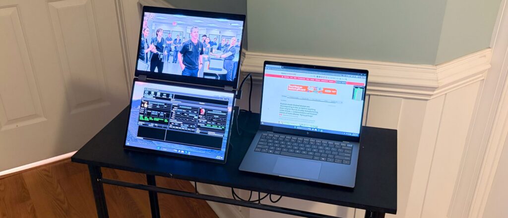 Asus ZenScreen Duo OLED (MQ149CD) Review: An impressive, book-style dual-screen portable monitor Asus ZenScreen Duo OLED (MQ149CD) Review: An impressive, book-style dual-screen portable monitor