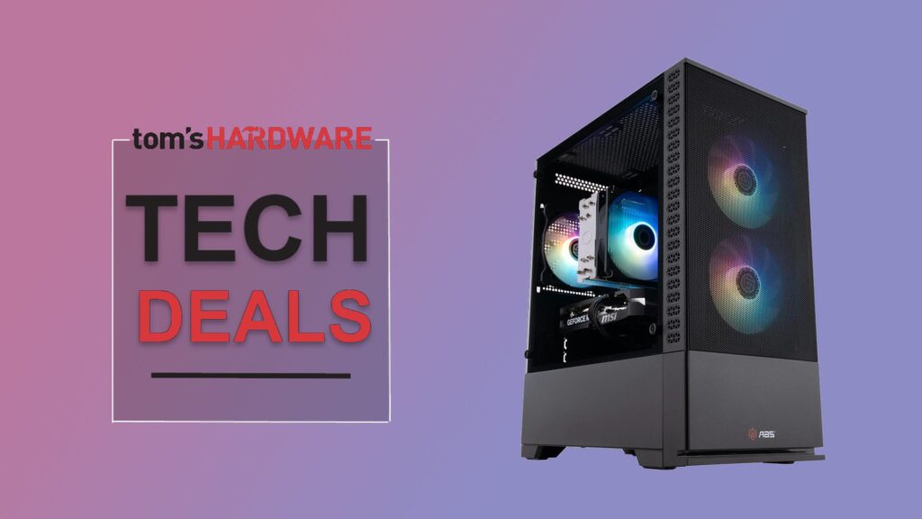 Core i7-14700F gaming PC with RTX 5060, 32GB of RAM, and 1TB of storage gets $470 discount — Newegg’s ABS Cyclone Aqua prebuilt is $1,329 with code Deals post image for the ABS Cyclone Aqua gaming PC