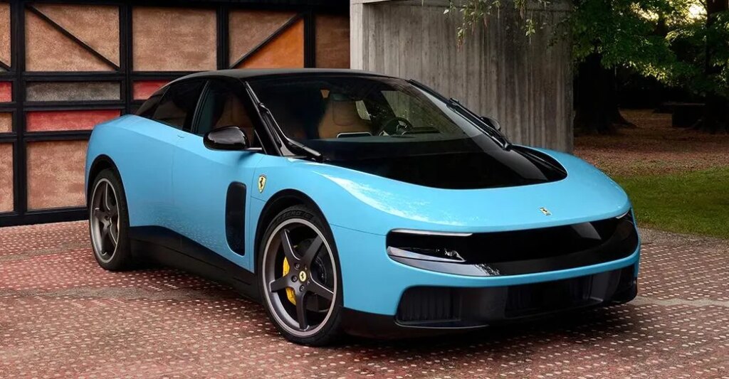 Ferrari reveals its first EV, with design help from Jony Ive Ferrari reveals its first EV, with design help from Jony Ive