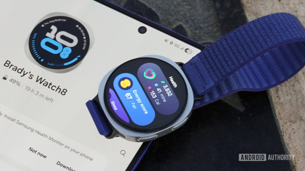Galaxy Watch users could soon get personalized AI health reports The energy score and health on a Samsung Galaxy Watch 8.