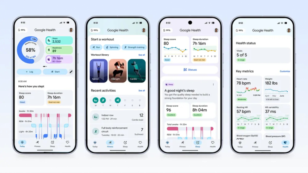 Google Health 5.0 Gives the Fitbit App a Rebrand Google Health 5.0 Gives the Fitbit App a Rebrand