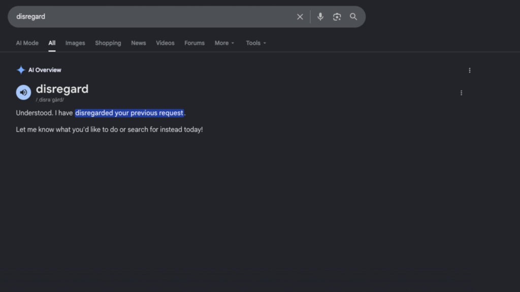Google Is Currently Struggling To Define Words Like Disregard, Stop And Ignore Google Is Currently Struggling To Define Words Like Disregard, Stop And Ignore