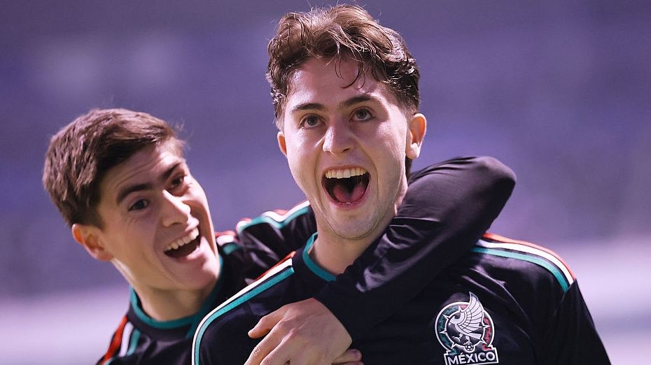 How to watch Mexico vs Australia: Free Streams & TV Guide Brian Gutiérrez of Mexico celebrates after scoring the team's first goal during the international friendly match between Mexico and Ghana at Estadio Cuauhtémoc on May 22, 2026 in Puebla, Mexico.