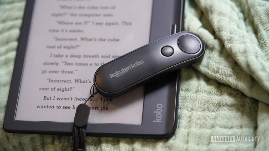 Kobo is giving away free e-readers, gift cards, and more — here’s how to enter A Kobo Remote rests on top of a Kobo Libra Colour.