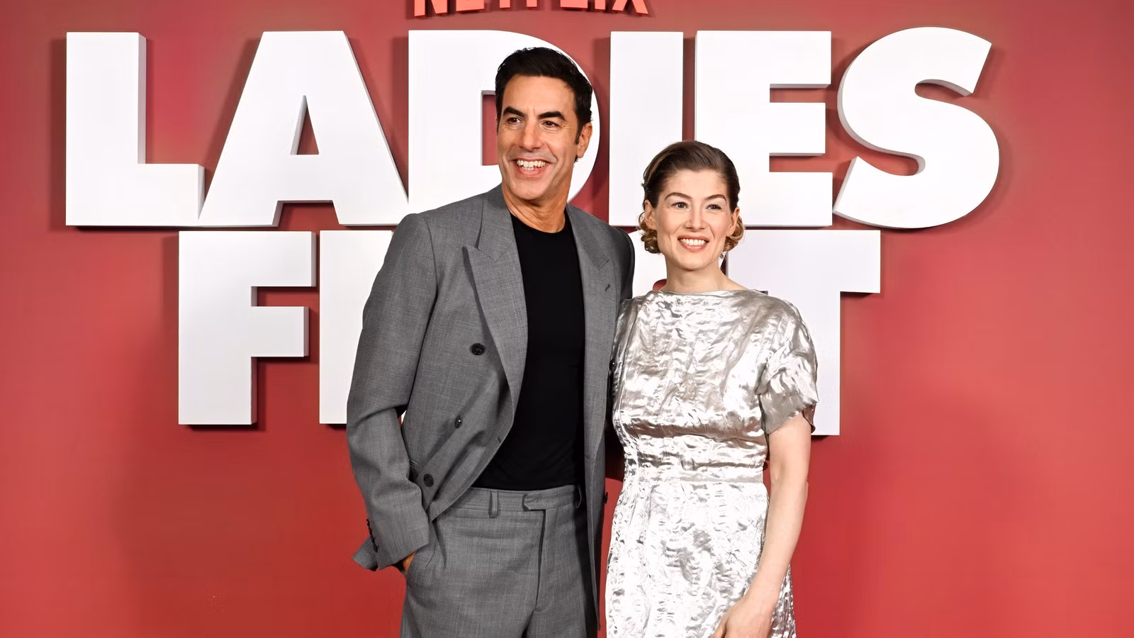 Ladies First director knew Sacha Baron Cohen and Rosamund Pike would thrive after just one Zoom call Ladies First director knew Sacha Baron Cohen and Rosamund Pike would thrive after just one Zoom call