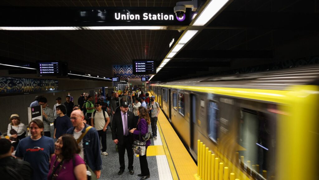 Los Angeles transit system hack blamed on Iranian attackers – but they might not have worked alone The Los Angeles metro at rush hour