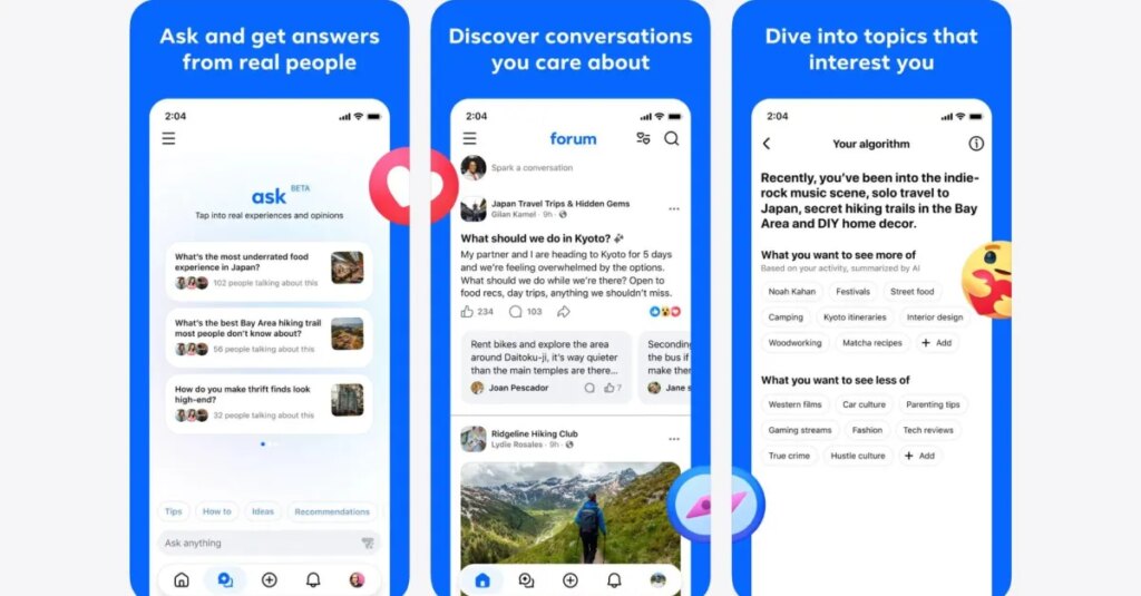 Meta’s Forum is part Reddit, part Facebook, and part Google AI Overview Meta’s Forum is part Reddit, part Facebook, and part Google AI Overview
