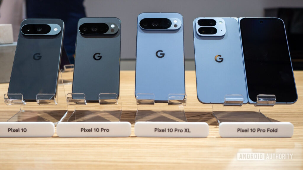 google pixel 10 series pro xl fold family 2