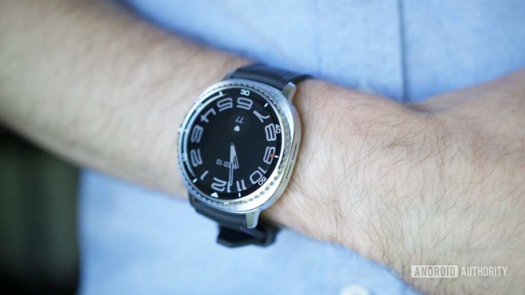 Samsung wants to connect your Galaxy Watch to your AC to help you get better sleep Someone wearing the Samsung Galaxy Watch 8 Classic.