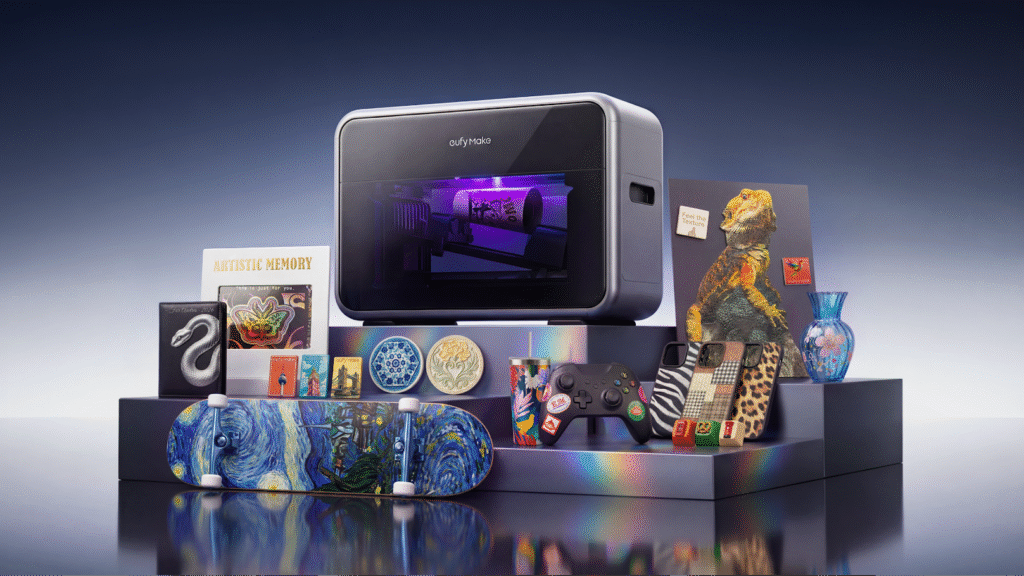 Save a whopping £350 on the eufyMake E1 UV Printer with early access deals before May 31st eufyMake UV printer