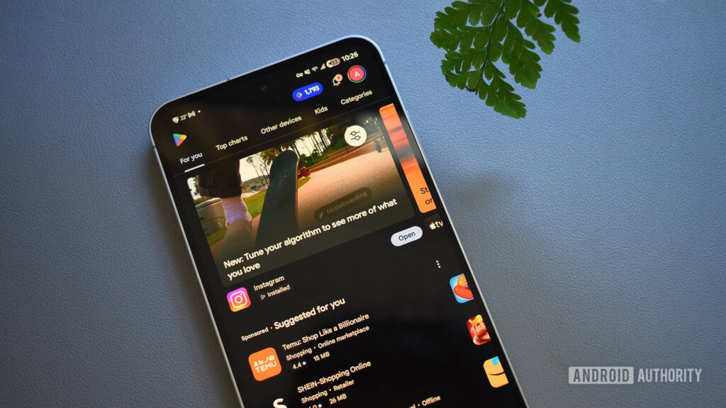Google Play Store will look a little different the next time you open it google play store apps home page 1
