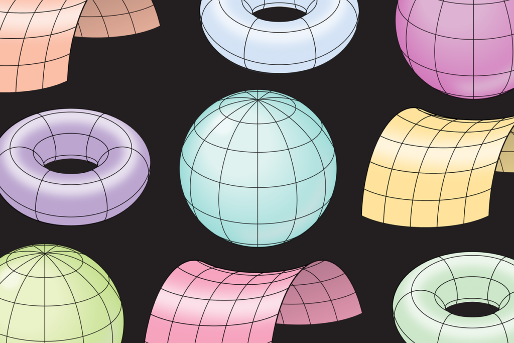 The universe could have 18 possible shapes The universe could have 18 possible shapes